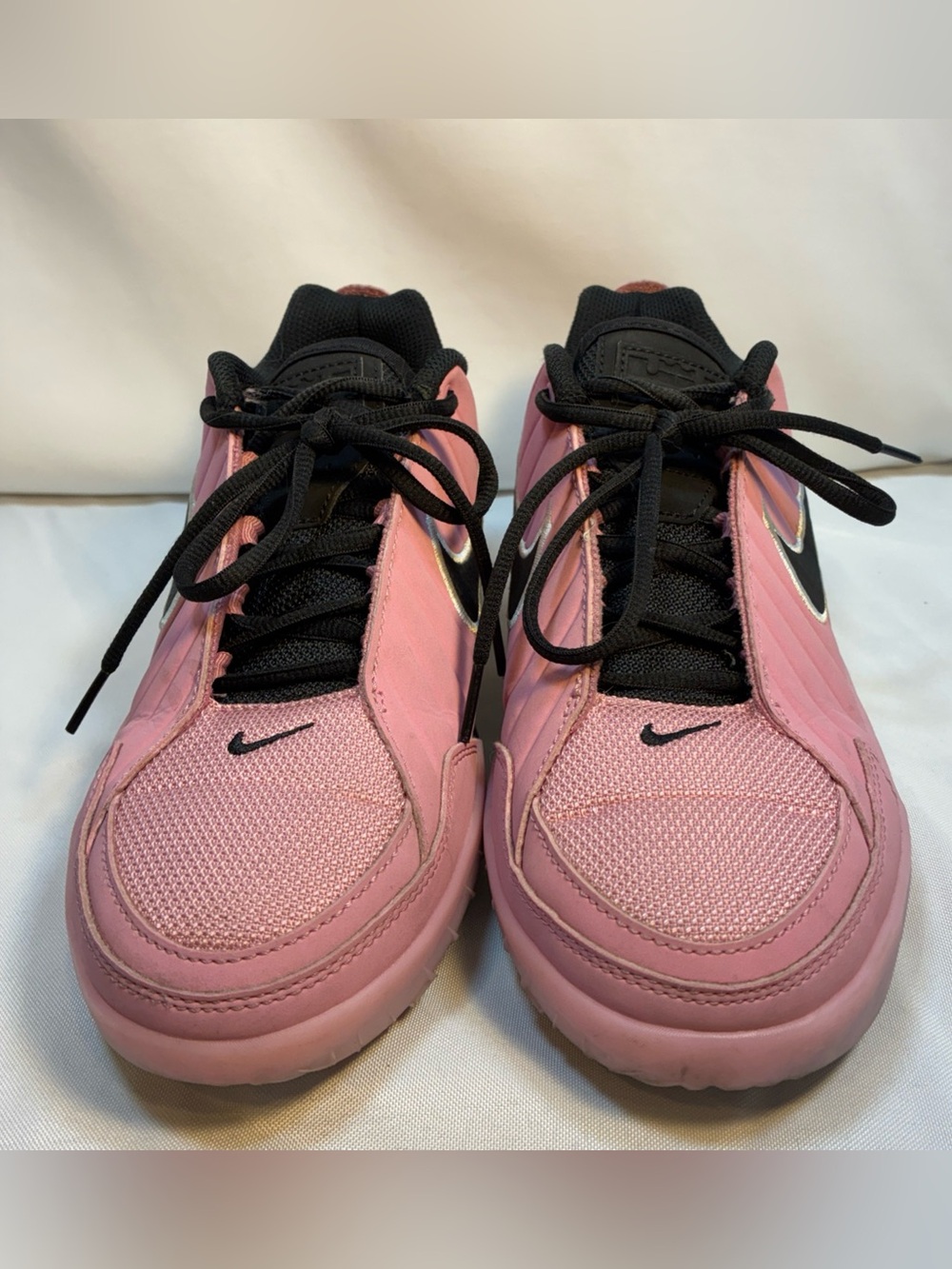 Nike LeBron Witness 9 GS Elemental Pink Black Shoes HV2270-601 Sz 5.5 Youth
